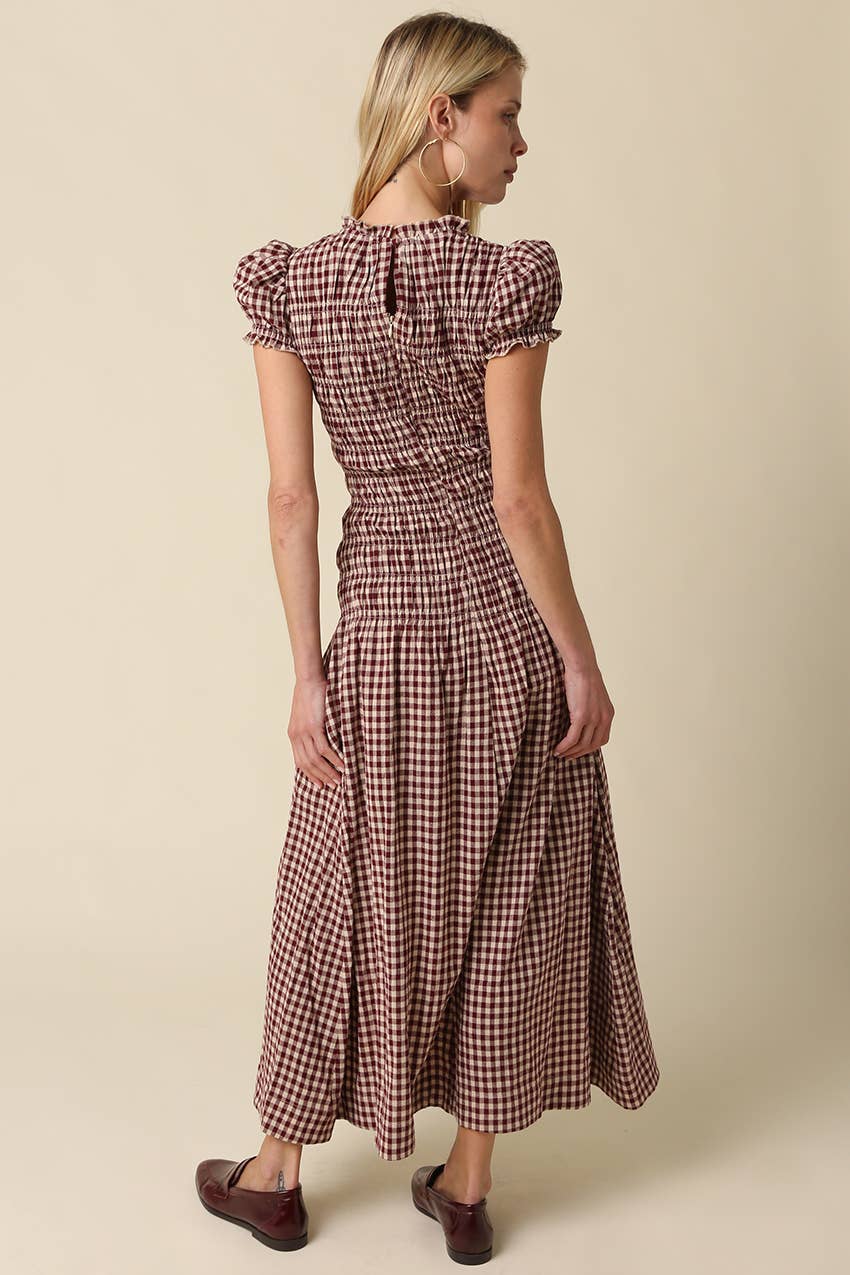 Burgundy Bliss Maxi Dress *PREORDER SHIPS 11/6*