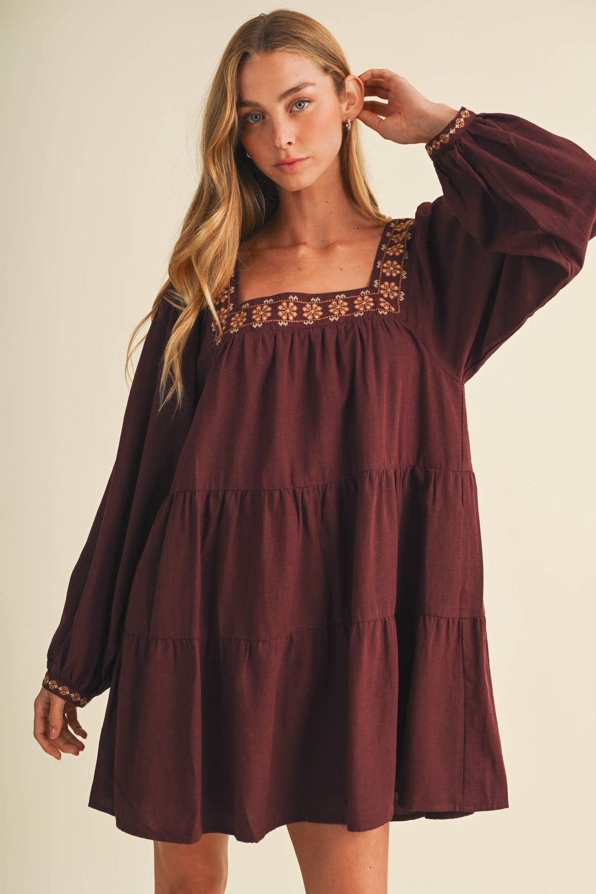 Cranberry Cottage Mini Dress
