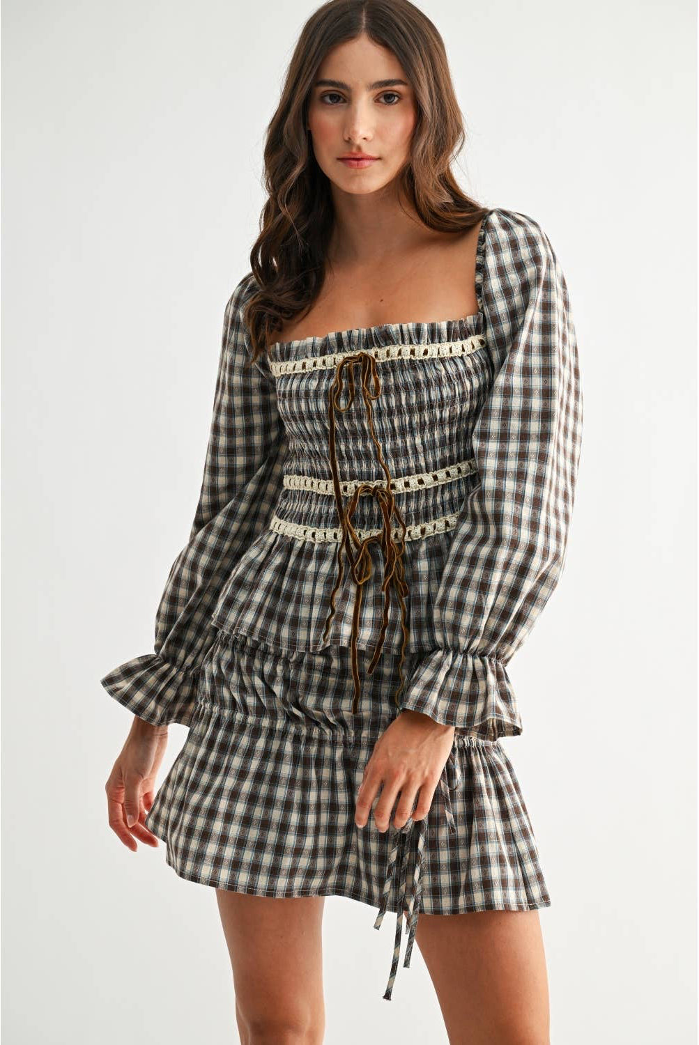 Maple Darling Peplum Blouse