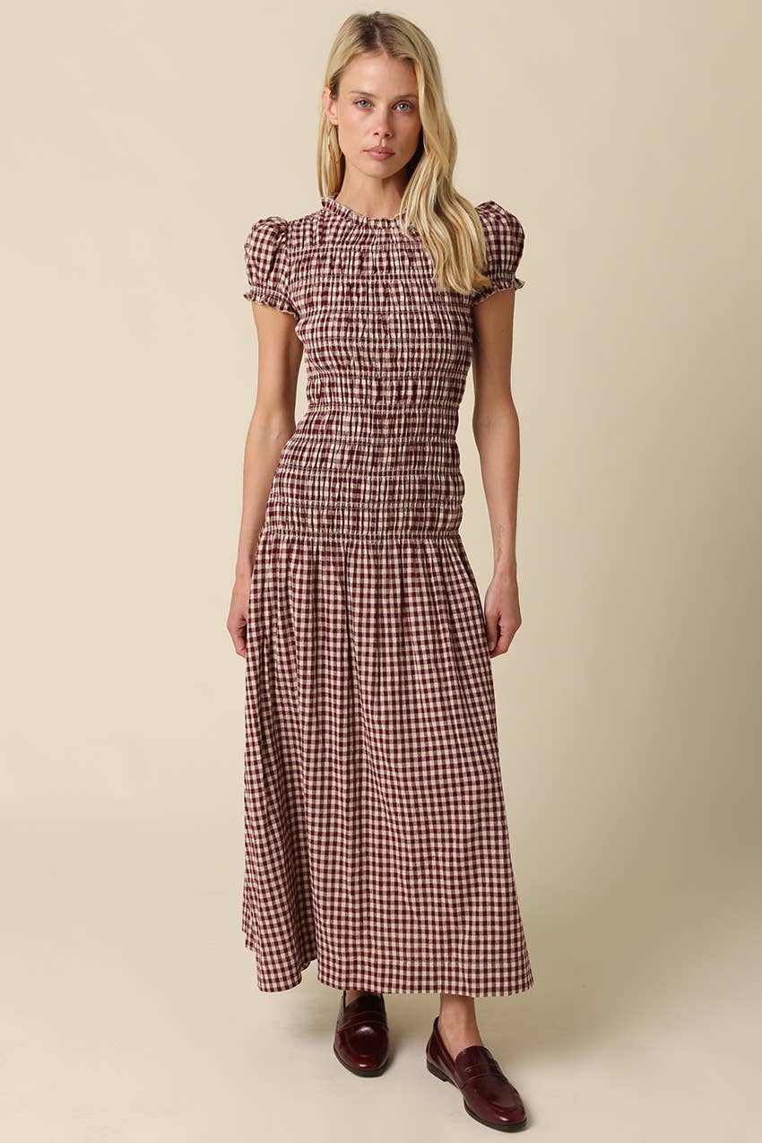 Burgundy Bliss Maxi Dress *PREORDER SHIPS 11/6*