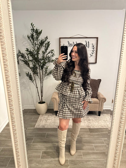 Maple Darling Plaid Skirt