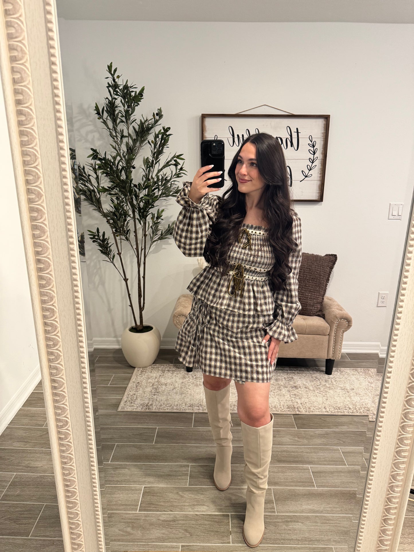 Maple Darling Plaid Skirt
