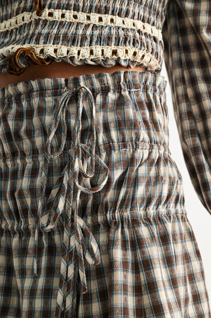 Maple Darling Plaid Skirt