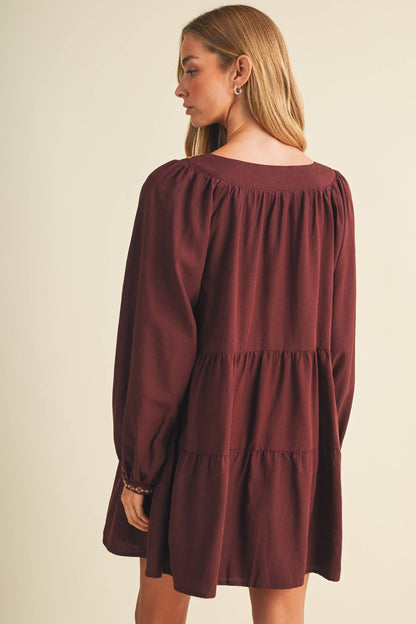 Cranberry Cottage Mini Dress